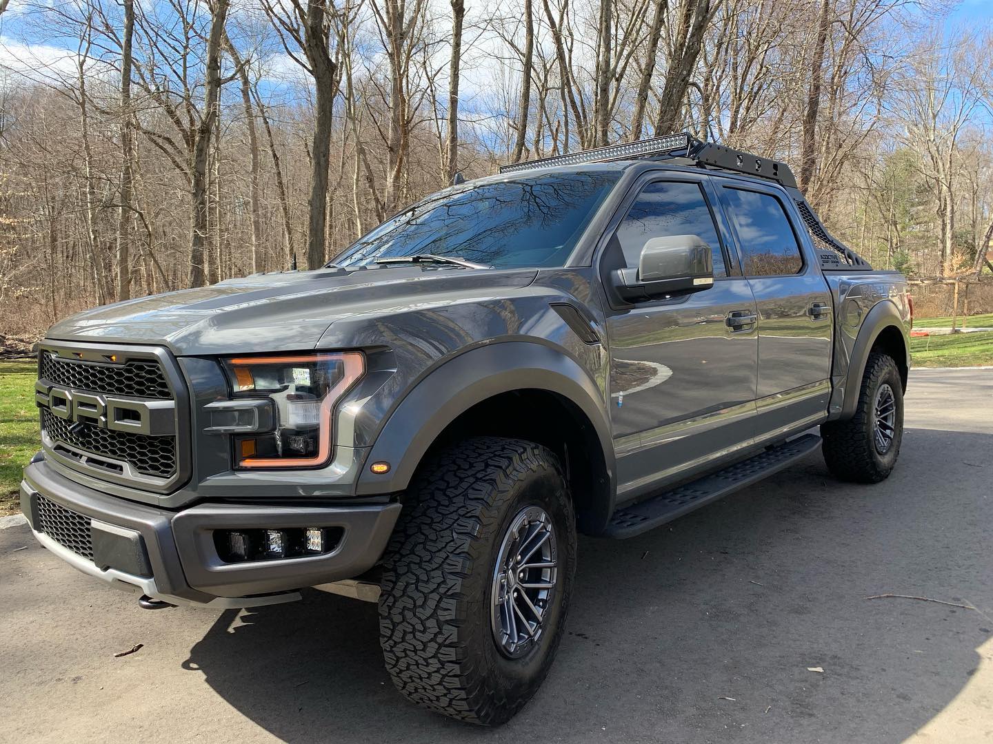 Detailed truck exterior
